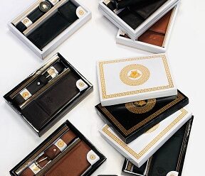 ست کیف پول و کمربند و جاکارتی مردانه (سه عددی) 4495